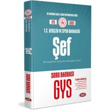 Data Yayınları 2021 Gençlik ve Spor Bakanlığı Şef GYS Soru Bankası