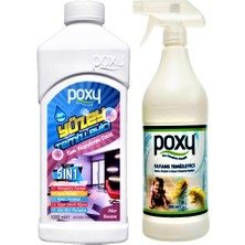 Poxy Fayans Derz Temizleyici 1 Lt & Parfümlü Yüzey Temizleyici 1 Lt