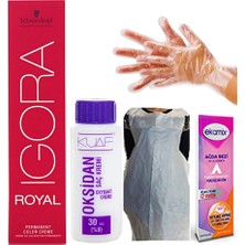 Igora Royal 8-50 Açık Kumral Doğal Altın   Oksidan 30VOL