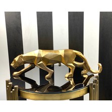 Mirsa Global Kubik Leopar Biblo Gold