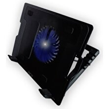 Inca INC-341FXS 13" ~ 17" Abs Plastik Siyah Notebook Soğutucu Ayarlanabilir Stand