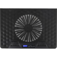 Inca Arrax Iı INC-609TGS 13-17" Siyah 2x Rgb Fanlı Notebook Soğutucu