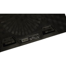 Inca Arrax Iı INC-609TGS 13-17" Siyah 2x Rgb Fanlı Notebook Soğutucu