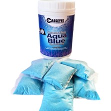 CASSETTE CHEMICALS Karavan Tekne Tuvalet Kimyasalı Aqua Blue Suda Çözünebilir Paket Kasetli Portatif Tuvalet Atık Parçalayıcı Koku Giderici