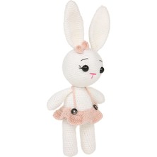 İzmit Çınar Kadın Kooperatifi Amigurumi Organik Elişi Mini Oyuncak Tavşan