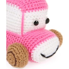 İzmit Çınar Kadın Kooperatifi Amigurumi Organik Elişi Mini Oyuncak Araba