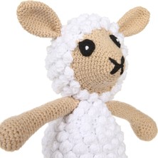 İzmit Çınar Kadın Kooperatifi Amigurumi Organik Elişi Sevimli Minik Kuzu Oyuncak