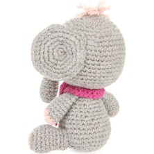 İzmit Çınar Kadın Kooperatifi Amigurumi Organik Elişi Minik Fil Oyuncak