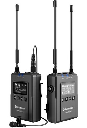 Saramonic UWMIC9S Kit1 Tx+Rx Kablosuz Mikrofon