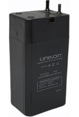Unison 4V 0.4AH Akü 20X26X48MM
