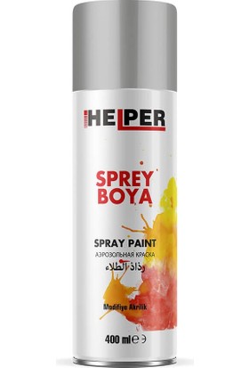 Helper - Ral 9006 - Metalik Gri - Sprey Boya / 400ML