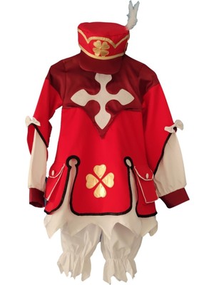 Bkmc Genshin Impact Klee Cosplay Kostümü Yetişkin