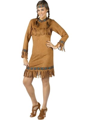 Bkmc Kızılderili Kostümü Bayan