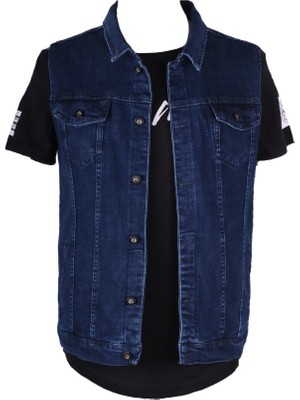 Viking's Line Denim Yelek Mavi Cinsiyet: Erkek, Şıklık ve Rahatlık Bir Arada