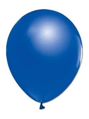 Pazariz Metalik Mavi Balon 100 Adet