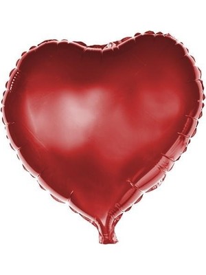 Pazariz Kırmızı Kalp Folyo Balon