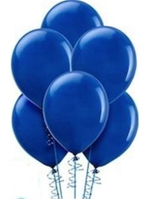 Pazariz  Balon Metalik Lacivert Balon 20'li