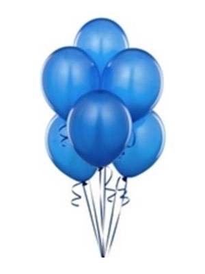 Pazariz  Balon 100 Adet - Mavi