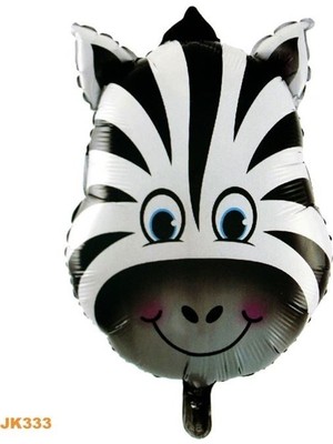 Pazariz  Balon Zebra Folyo Balon