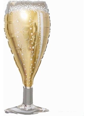 Pazariz  Folyo Balon Doğum Günü Balonu Parti Balonu 100 x 45  cm Kadeh