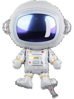 Pazariz  Folyo Balon Doğum Günü Balonu Parti Balonu 82  cm Astronot