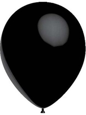 Pazariz  Siyah Balon 12 Inc