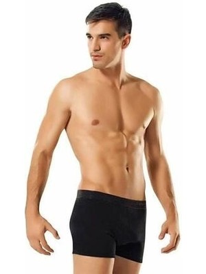 Tutku Erkek 6 Lı Paket Beyaz Elastan Likralı Boxer