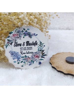 Hayaller Dükkanı 30 Adet Ahşap Magnet 02