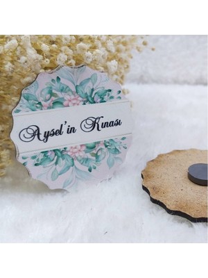 Hayaller Dükkanı 30 Adet Buzdolabı Ahşap Magnet