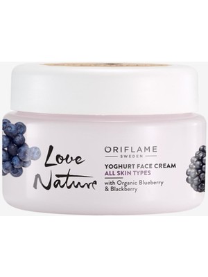 Oriflame Love Nature Dark Berries Nemlendirici Yüz Kremi