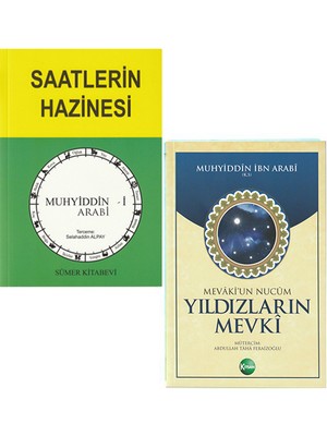 Ibn Arabi Saatlerin Hazinesi & Yıldızların Mevki 2 Kitap Set