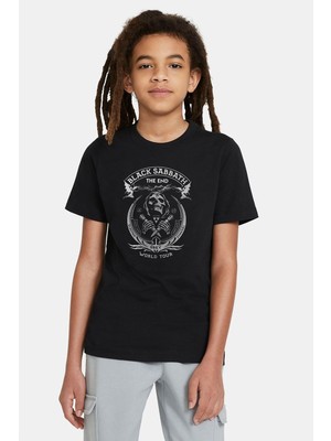 Qivi Black Sabbath The End World Tour Baskılı Unisex Çocuk Siyah T-Shirt