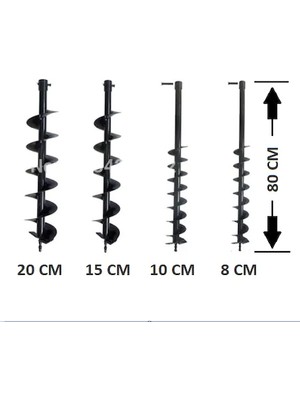 Palmera Toprak Burgu Ucu 15 cm