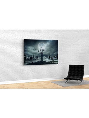 Tablo 360 Korku Kanvas Tablo