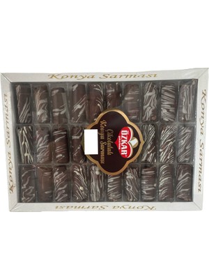 Çikolatalı Konya Sarması 350 gr Çikolata Kaplamalı Krema Dolgulu Gofret