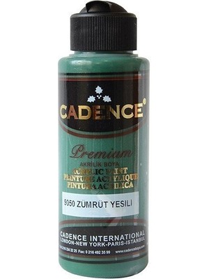 Cadence Premium Akrilik Boya 9050 Zümrüt Yeşili 120ML