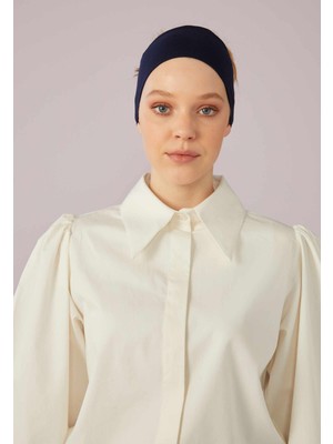 Fresh Scarfs Silikonlu Bandana Lacivert