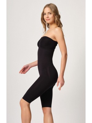 Emay Anti Selülit Boxer Kadın Korse 2044 Siyah