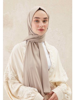 Fresh Scarfs Medine Ipeği Şal Vizon