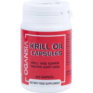 Krill Yağı Takviye Edici Gıda 500 mg 60 Kapsül