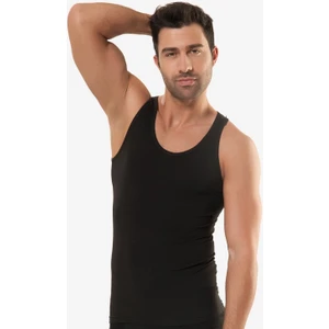 Erkek Elegant Modal Siyah Atlet 3 Lü