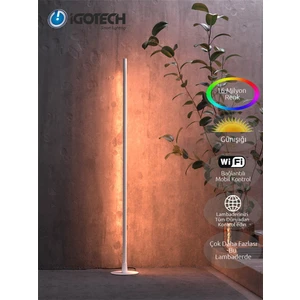 Igotech Akıllı Wifi Led Lambader - Gün Işığı Ve Rgb-Beyaz