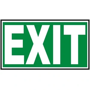 Fosforlu Exit Levhası  - Fotolümenli