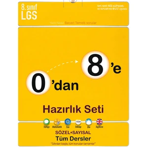 Tonguç Akademi 0'dan 8'e Hazırlık Seti