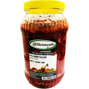 Ev Tipi Tatlı Biber Salçası 3 kg
