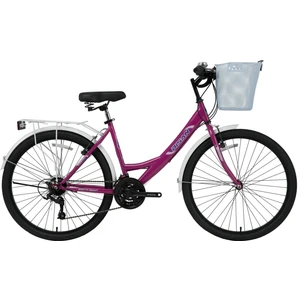Mabella 26'' Jant V Fren Mor/pembe Şehir Bisikleti