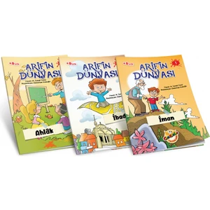 Can Kardeş Yayınları Arifin Dünyası Seti 3 Kitap Iman -Ibadet -Ahlak