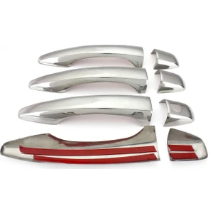 Fams Otomotiv  Citroen C4 Krom Kapı Kolu 4 Kapı 2004-2011 Paslanmaz Çelik