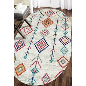 Cappio Kırmızı Afgan Desenli Halı