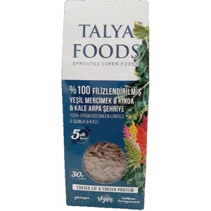 Talya Foods Talya Filizlenmiş Yeşil Mercimek  Kinoa Kale Şehriye 200 gr